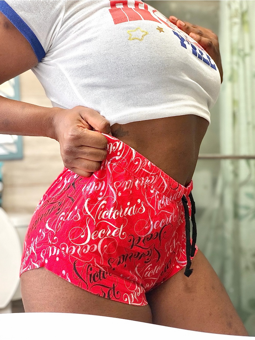 Victoria's Secret Flannel Sleep Shorts